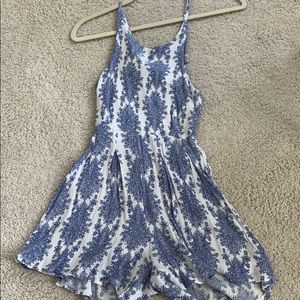 Tie in the back romper
